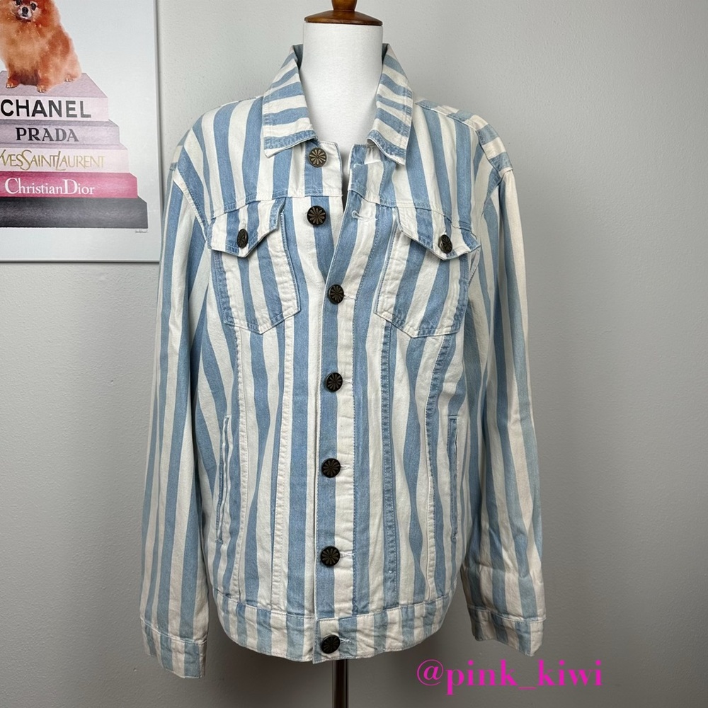 Show Me Your Mumu Drine Striped Jacket